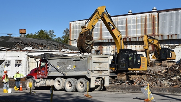 Demolition of Oak Ridge centrifuge facility begins