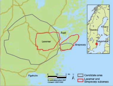 Oskarshamn investigation area