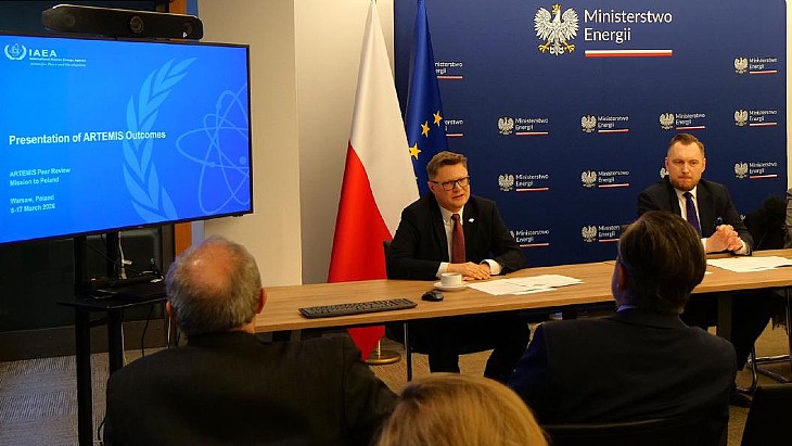 Poland’s radioactive waste management reviewed by IAEA mission