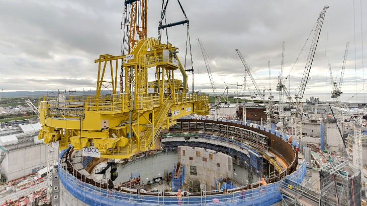 In Pictures: Hinkley Point C polar crane installed