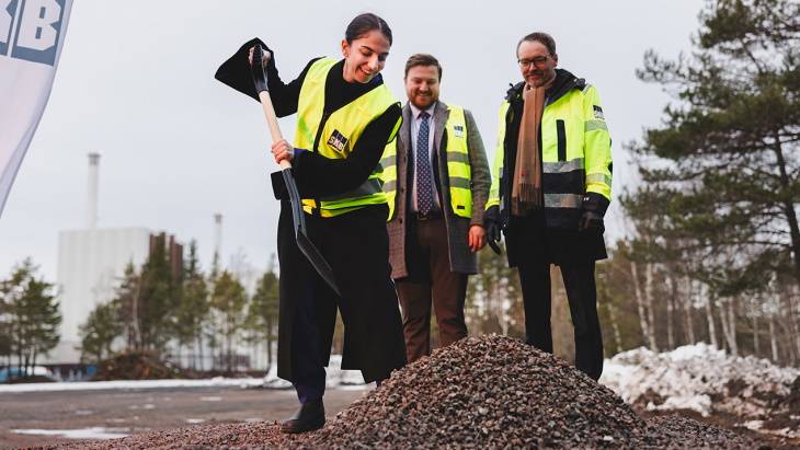 Sweden breaks ground for used fuel repository