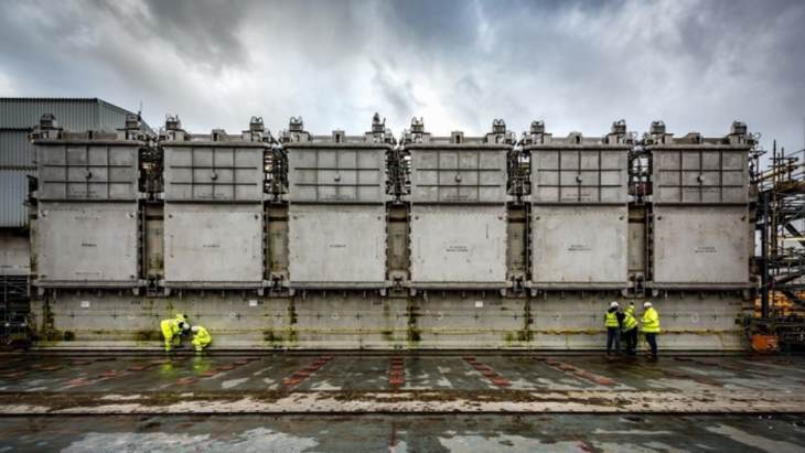 Sellafield silo has waste retrieval equipment installed