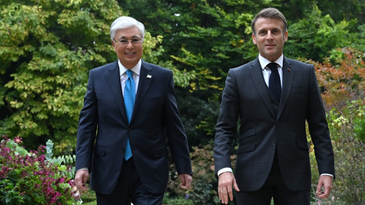 Presidents look to strengthen Kazakh-French partnership