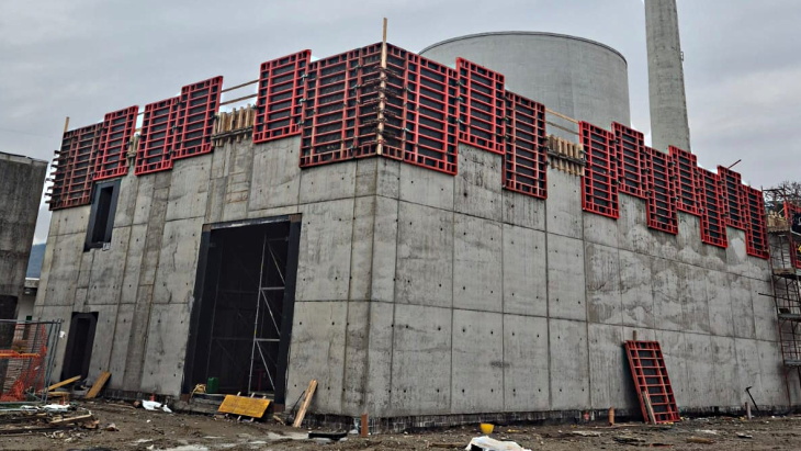 Civil construction of replacement Trino waste store completed