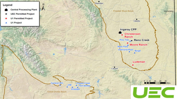 UEC to buy Uranium One's US uranium assets