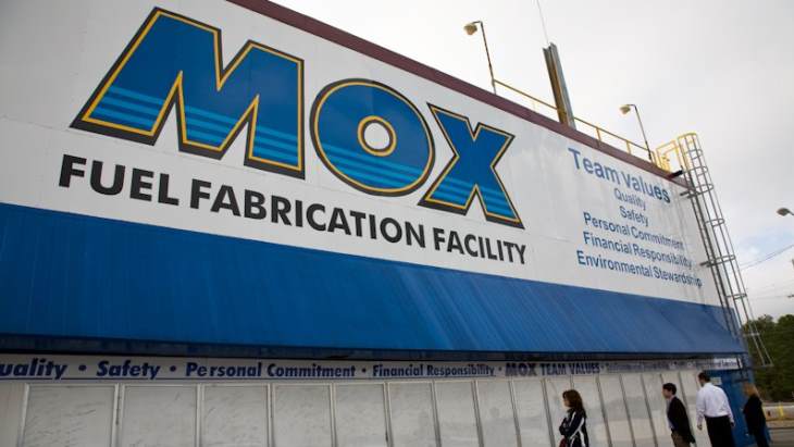 MOX Services gets settlement deal for shuttered facility at Savannah River