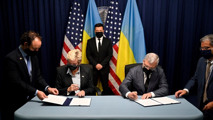 US-Ukrainian energy partnership foresees five new reactors