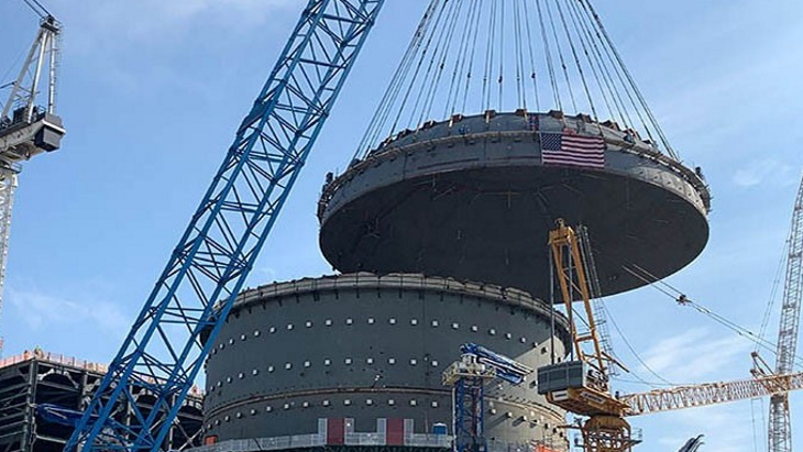 Landmark lift completed at Vogtle project