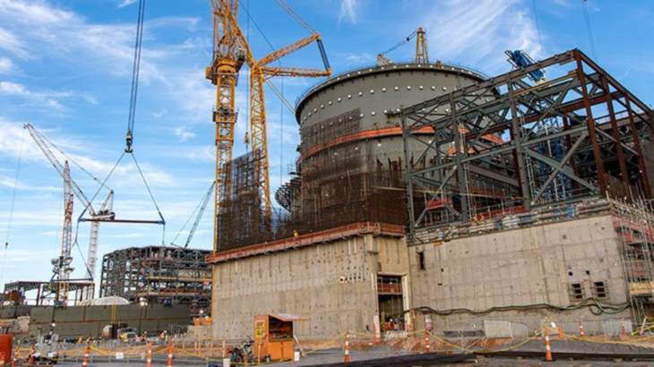 Increased productivity at Vogtle construction site