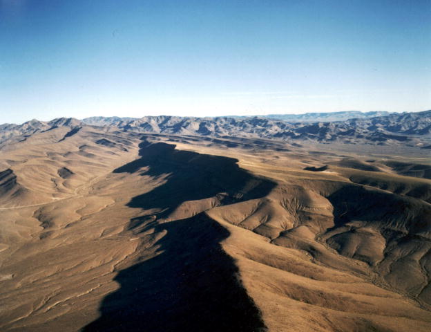 Yucca Mountain - aerial