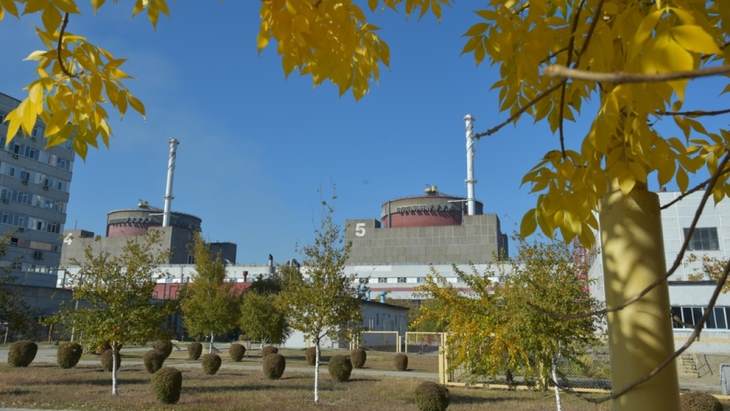 Zaporizhzhia: Unit 4 in&nbsp;hot shutdown,&nbsp;IAEA reports mines