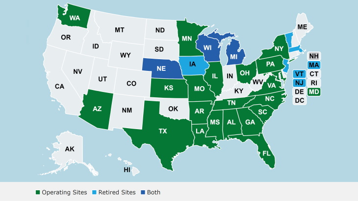 Study shows existing US sites suitable for new build