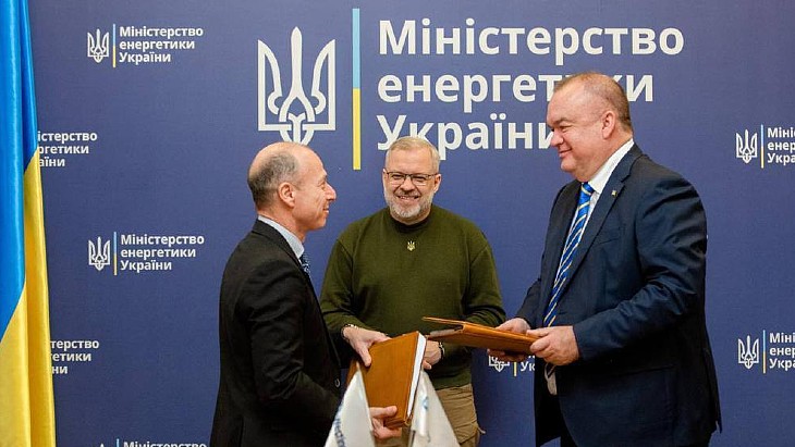 Ukraine and Westinghouse sign agreement for Khmelnitsky AP1000