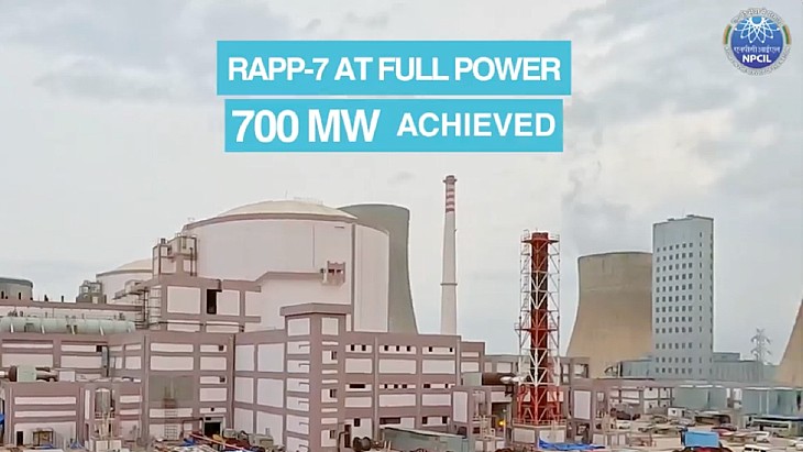 India’s Rajasthan unit 7 reaches full power