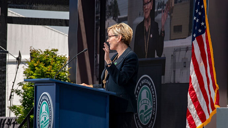 Granholm calls for tripling of US nuclear fleet