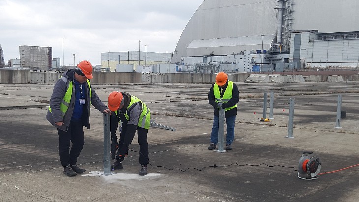 Work begins on solar power supply at Chernobyl