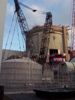 Three Mile Island 1 during steam generator replacement